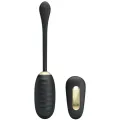 Doreen Luxury wiederaufladbares Vibrierendes Ei Schwarz mit Fernbedienung von Pretty Love Smart