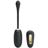 Doreen Luxury wiederaufladbares Vibrierendes Ei Schwarz mit Fernbedienung von Pretty Love Smart | Fesselliebe.de