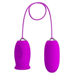 Daisy Dual Egg wiederaufladbarer Vibrator Lila von Pretty Love Flirtation | Fesselliebe.de