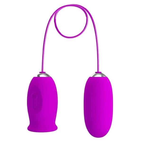 Daisy Dual Egg wiederaufladbarer Vibrator Lila von Pretty Love Flirtation | Fesselliebe.de