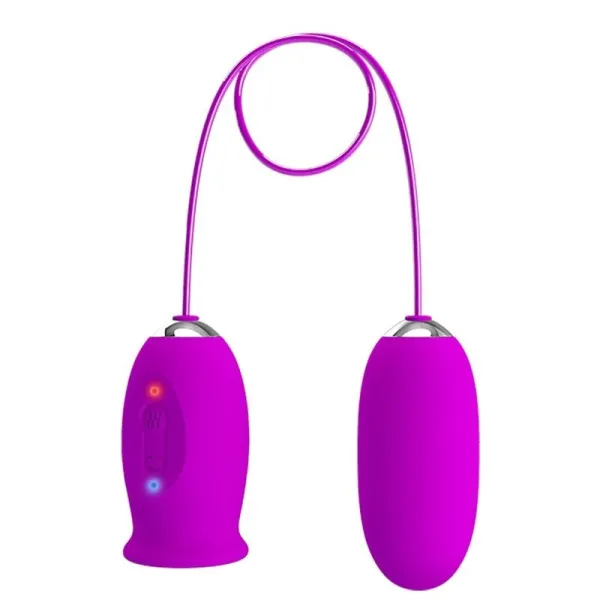 Daisy Dual Egg wiederaufladbarer Vibrator Lila von Pretty Love Flirtation | Fesselliebe.de