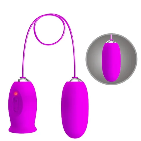 Daisy Dual Egg wiederaufladbarer Vibrator Lila von Pretty Love Flirtation | Fesselliebe.de