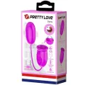 Daisy Dual Egg wiederaufladbarer Vibrator Lila von Pretty Love Flirtation