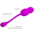 Callie Purple wiederaufladbares Vibrations-Ei von Pretty Love C-Type
