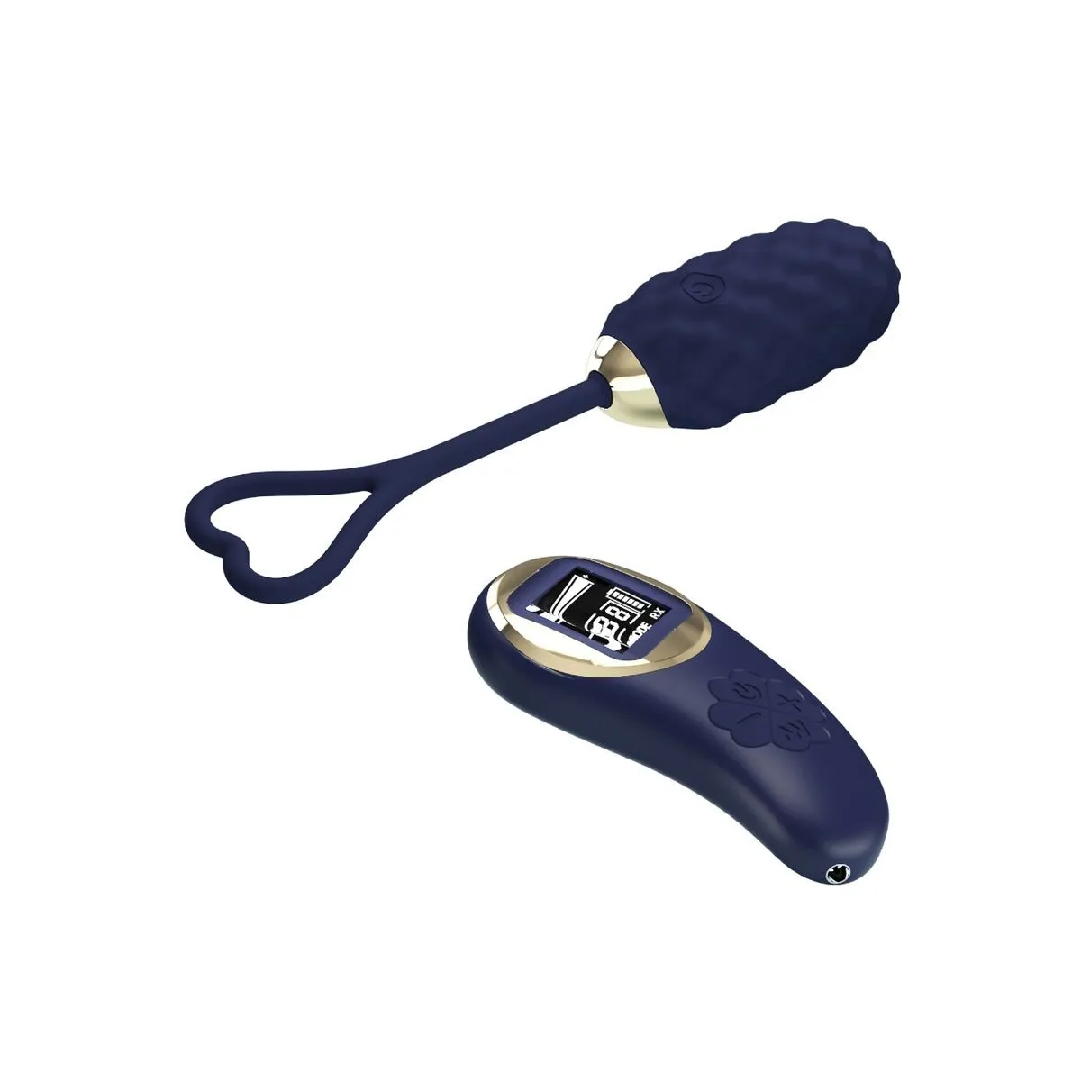 Vivian Blue Vibrations-Ei mit Fernbedienung von Pretty Love Led | Fesselliebe.de