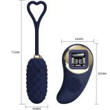 Vivian Blue Vibrations-Ei mit Fernbedienung von Pretty Love Led | Fesselliebe.de