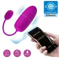 Vibrierendes Ei der Nymphe, App-Gesteuert, Lila von Pretty Love Bottom