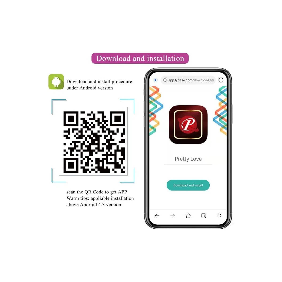 Vibrierendes Ei der Nymphe, App-Gesteuert, Lila von Pretty Love Bottom | Fesselliebe.de