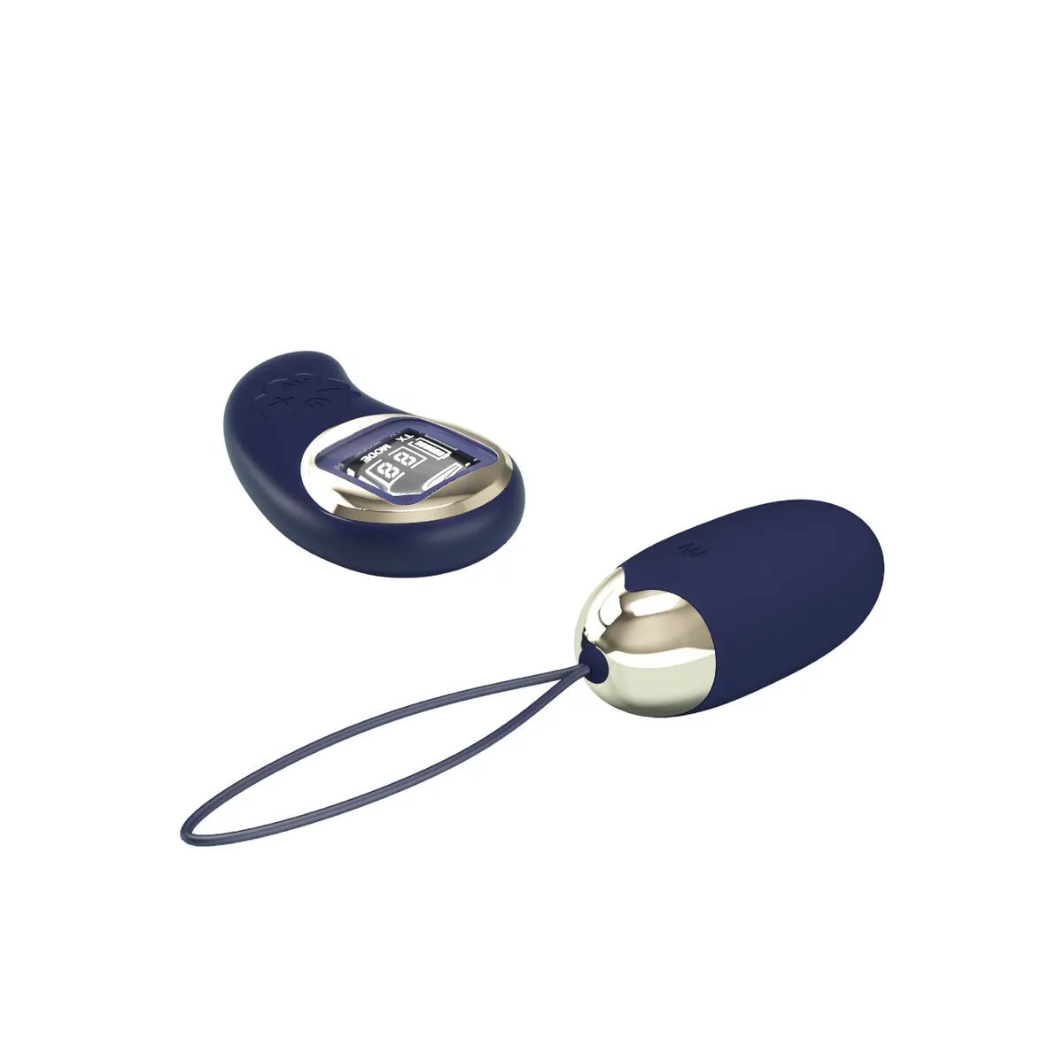 Mina Vibrierendes Ei mit Fernbedienung Blau von Pretty Love Led | Fesselliebe.de