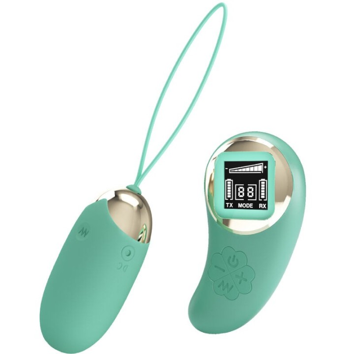 Grüne mit Fernbedienung, Vibrierende Eiermine von Pretty Love Led | Fesselliebe.de