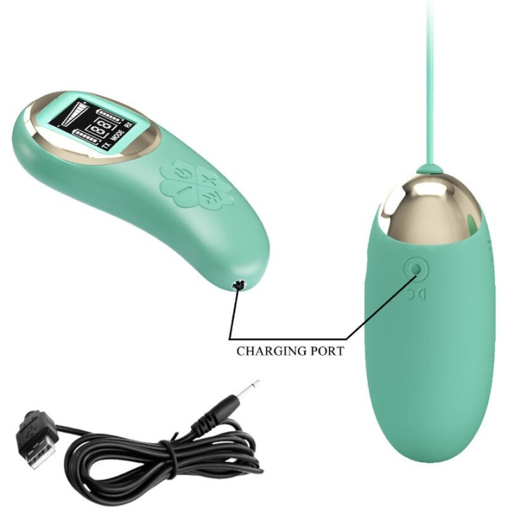 Grüne mit Fernbedienung, Vibrierende Eiermine von Pretty Love Led | Fesselliebe.de