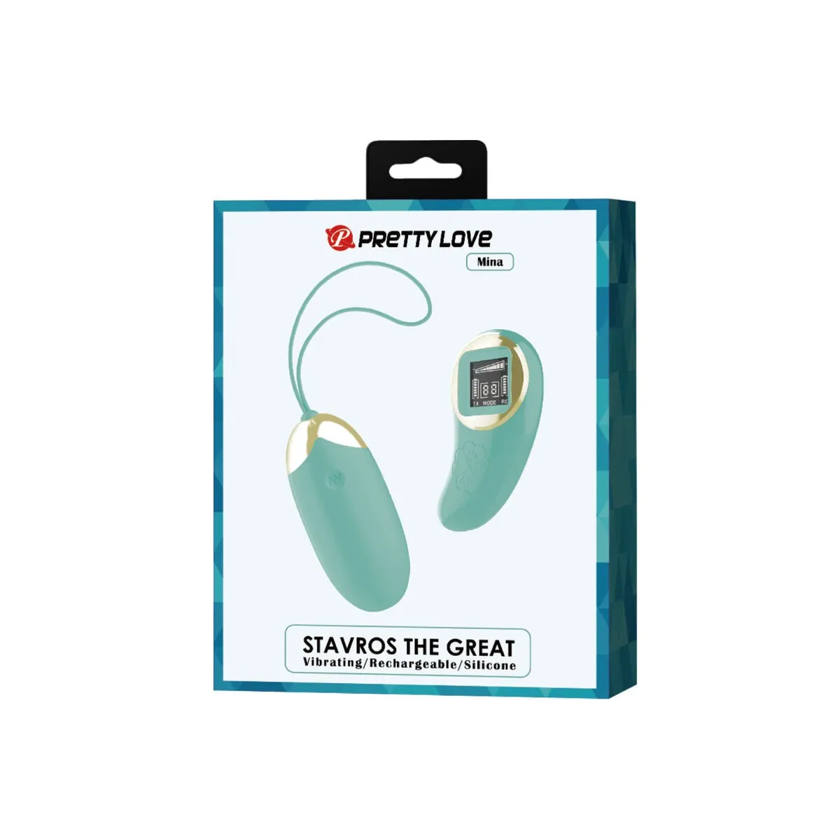 Grüne mit Fernbedienung, Vibrierende Eiermine von Pretty Love Led | Fesselliebe.de