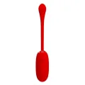 Julius Wasserdichtes, wiederaufladbares Vibrierendes Ei Rot von Pretty Love Smart