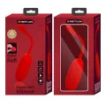 Julius Wasserdichtes, wiederaufladbares Vibrierendes Ei Rot von Pretty Love Smart