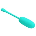 Julius Wasserdichtes, wiederaufladbares Vibrierei Aqua Green von Pretty Love Smart