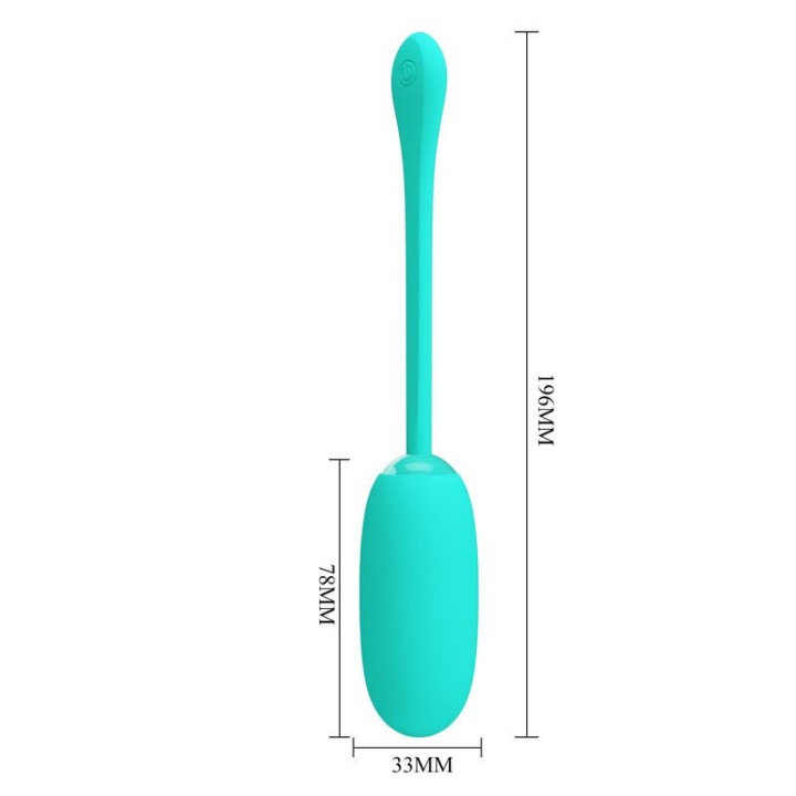 Julius Wasserdichtes, wiederaufladbares Vibrierei Aqua Green von Pretty Love Smart | Fesselliebe.de