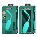 Julius Wasserdichtes, wiederaufladbares Vibrierei Aqua Green von Pretty Love Smart