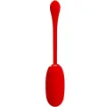 Kirk wiederaufladbares Vibrationsei Rot von Pretty Love Smart