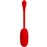 Kirk wiederaufladbares Vibrationsei Rot von Pretty Love Smart | Fesselliebe.de