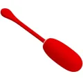 Kirk wiederaufladbares Vibrationsei Rot von Pretty Love Smart