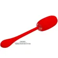 Kirk wiederaufladbares Vibrationsei Rot von Pretty Love Smart