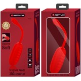 Kirk wiederaufladbares Vibrationsei Rot von Pretty Love Smart | Fesselliebe.de