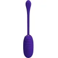 Kirk wiederaufladbares Vibrationsei Lila von Pretty Love Smart