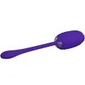 Kirk wiederaufladbares Vibrationsei Lila von Pretty Love Smart
