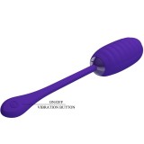 Kirk wiederaufladbares Vibrationsei Lila von Pretty Love Smart | Fesselliebe.de