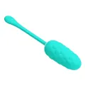 Vibrierendes Ei mit wiederaufladbarer Meerestextur In Aquagrün von Pretty Love Smart