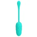 Vibrierendes Ei mit wiederaufladbarer Meerestextur In Aquagrün von Pretty Love Smart