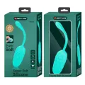 Vibrierendes Ei mit wiederaufladbarer Meerestextur In Aquagrün von Pretty Love Smart