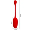 Knucker Red wiederaufladbares Vibrations-Ei von Pretty Love Flirtation