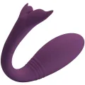 Jayleen Vibrator mit App-Fernbedienung Lila von Pretty Love Led
