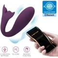 Jayleen Vibrator mit App-Fernbedienung Lila von Pretty Love Led
