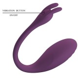 Catalina Vibrator App mit Fernbedienung Lila von Pretty Love Led | Fesselliebe.de
