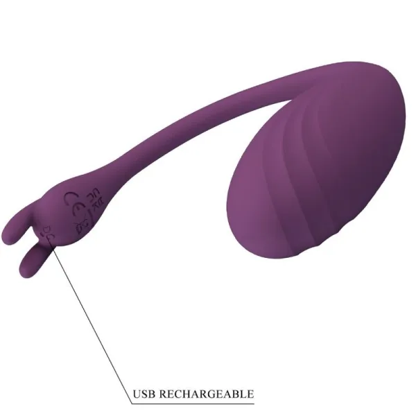 Catalina Vibrator App mit Fernbedienung Lila von Pretty Love Led | Fesselliebe.de
