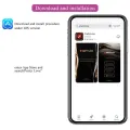 Catalina Vibrator App mit Fernbedienung Lila von Pretty Love Led