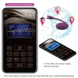 Catalina Vibrator App mit Fernbedienung Lila von Pretty Love Led | Fesselliebe.de
