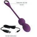 Elvira Kegel Balls App mit Fernbedienung Lila von Pretty Love