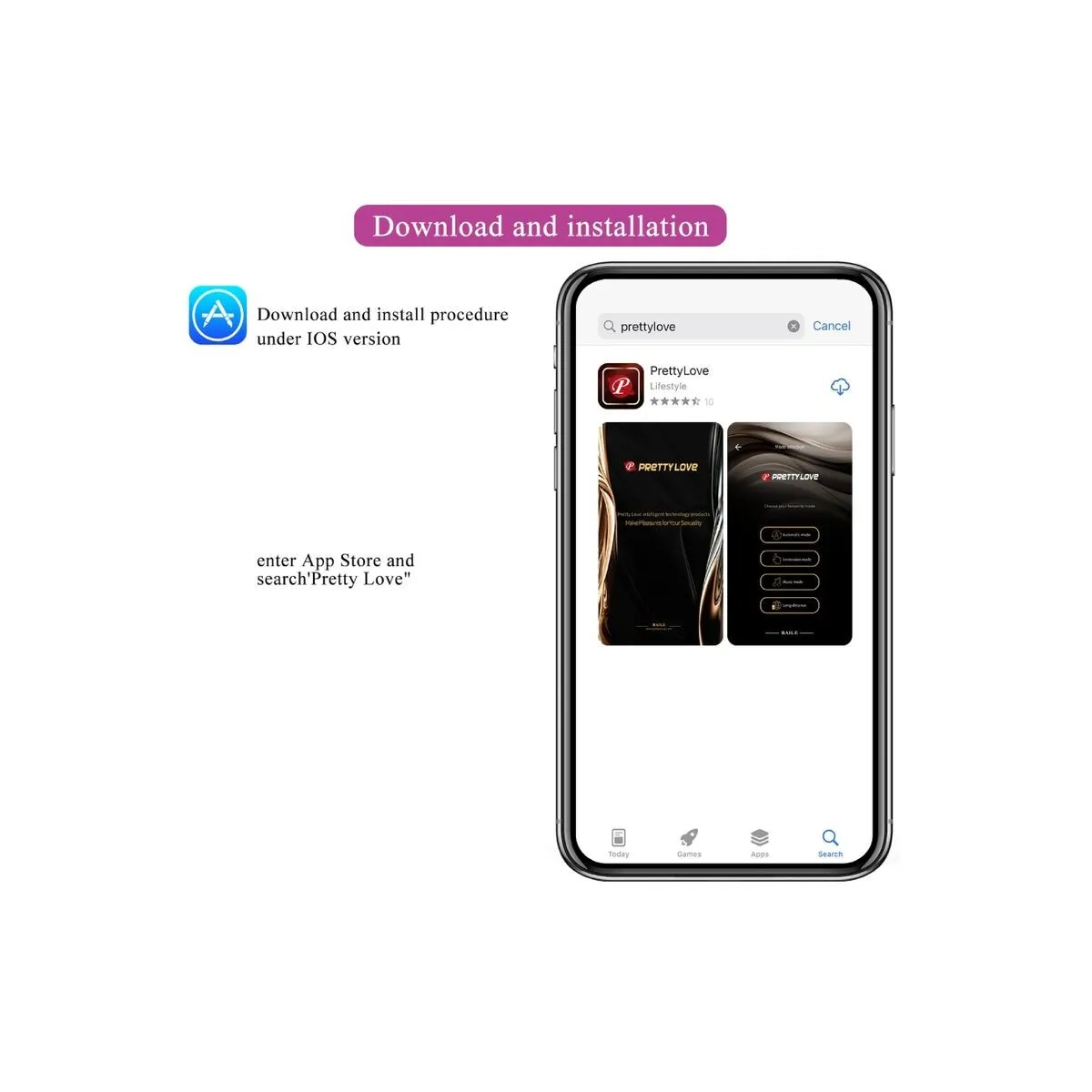 Elvira Kegel Balls App mit Fernbedienung Lila von Pretty Love | Fesselliebe.de