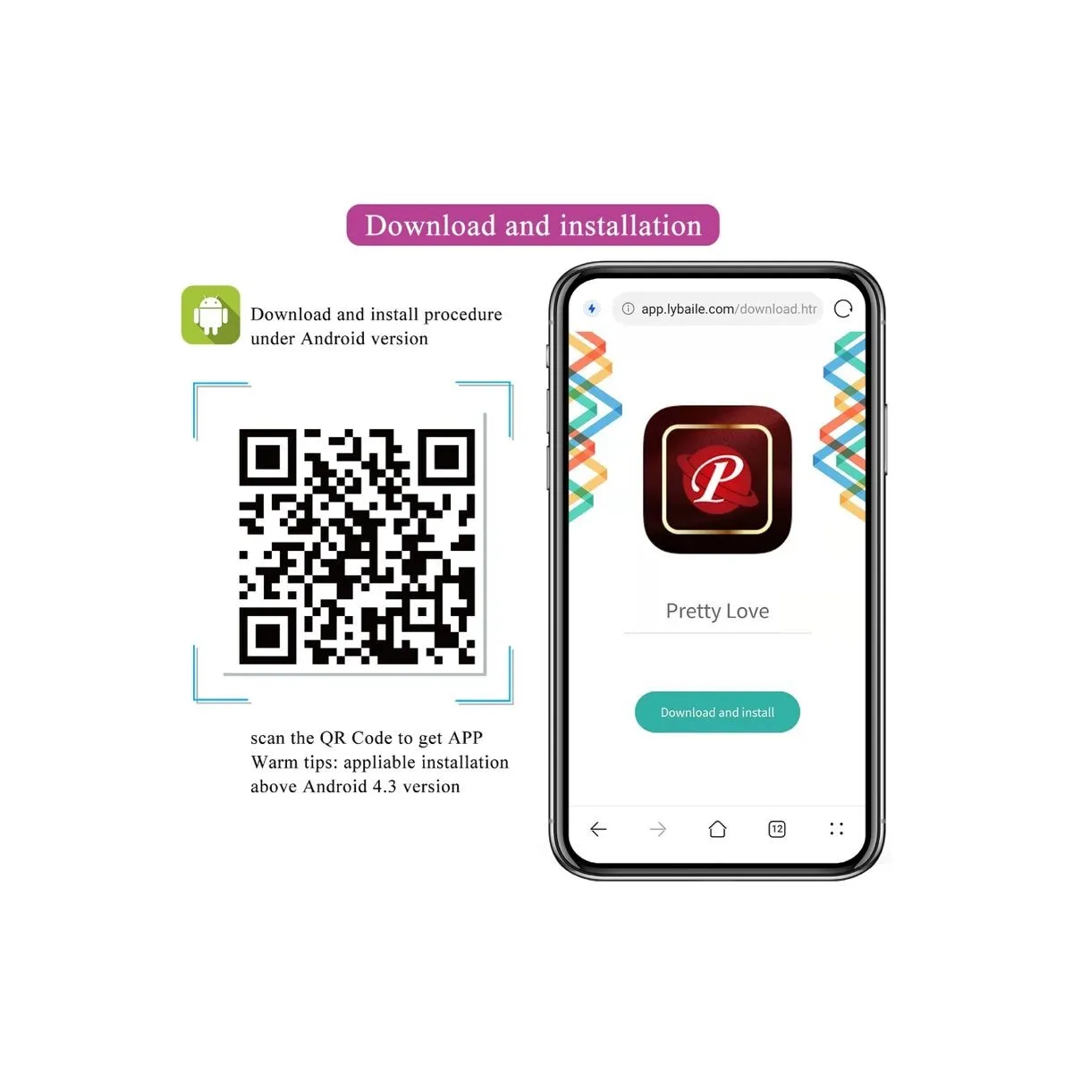 Abner App Lilac von Pretty Love | Fesselliebe.de