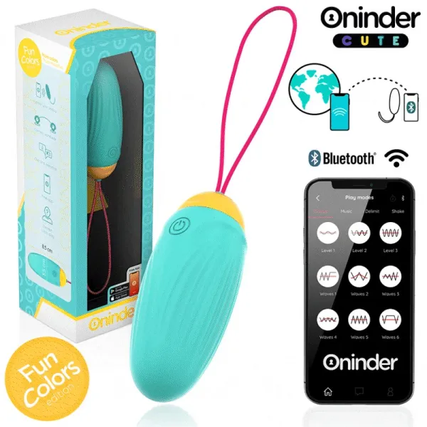 Love Pleasure Vibro-Rotierendes Silikon-Edelstein-Ei - Kostenlose Weltweite App von Oninder Cute | Fesselliebe.de