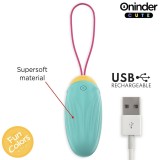 Love Pleasure Vibro-Rotierendes Silikon-Edelstein-Ei - Kostenlose Weltweite App von Oninder Cute | Fesselliebe.de