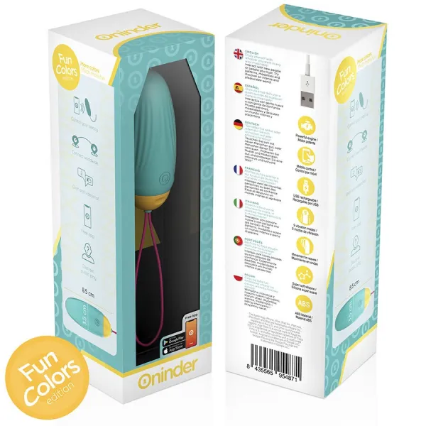 Love Pleasure Vibro-Rotierendes Silikon-Edelstein-Ei - Kostenlose Weltweite App von Oninder Cute | Fesselliebe.de