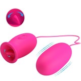 Daisy Vibrierendes Ei + Klitoris Stimulierende Zunge Rosa von Pretty Love | Fesselliebe.de