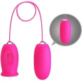 Daisy Vibrierendes Ei + Klitoris Stimulierende Zunge Rosa von Pretty Love | Fesselliebe.de