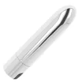 Silber Vibrierende Kugel 9,5 cm von Ohmama Stimulating