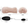 Water Skin Vagina Masturbator mit Vibrierender Bullet 2 von Crazy Bull