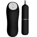 Stringtanga mit Vibrationskugel und mit Fernbedienung, Schwarz von Baile Stimulating